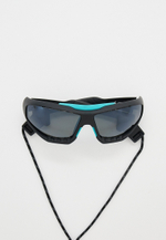 Спортивные очки LiP Surge / Matt Black / Aquamarine / PC Polarized / Levanté Series Chroma Smoke Lens