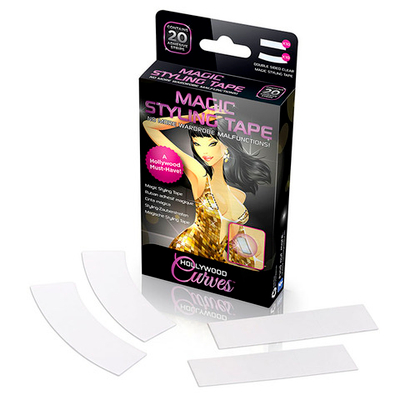 Набор двухсторонних самоклеящихся стрипсов для груди MAGIC STYLING TAPE (Размер: S-M-L) (Цвет: белый)