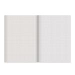 Тетрадь бумвинил, А4, 96 л., скоба, офсет №2 ЭКОНОМ, клетка, STAFF, СИНИЙ, 403408