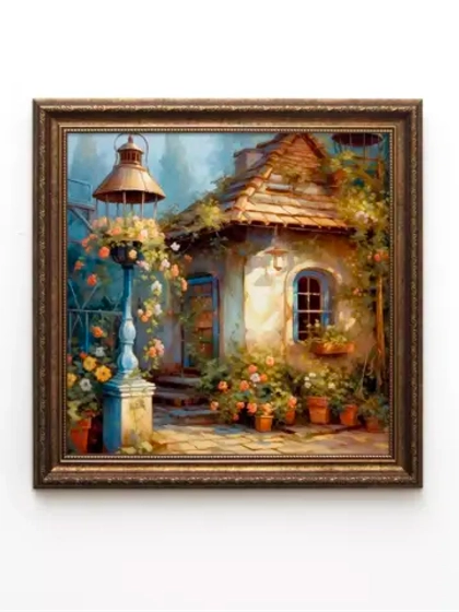 Картина на стену интерьерная на холсте 35.5*35.5 см