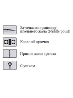 Крючки для рыбалки Saikyo KH-71590 Salmon BN