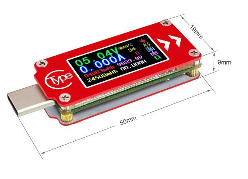 Тестер RuiDeng TC64