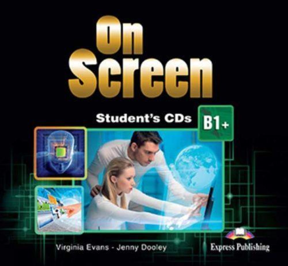 On Screen B1+. Student&#39;s CD&#39;s (set of 2). Аудио CD для работы дома (2 шт.).