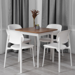 Стул ADORE (mod. XRB-1025) пластик, белый (white), 41 х 53 х 81,5 см