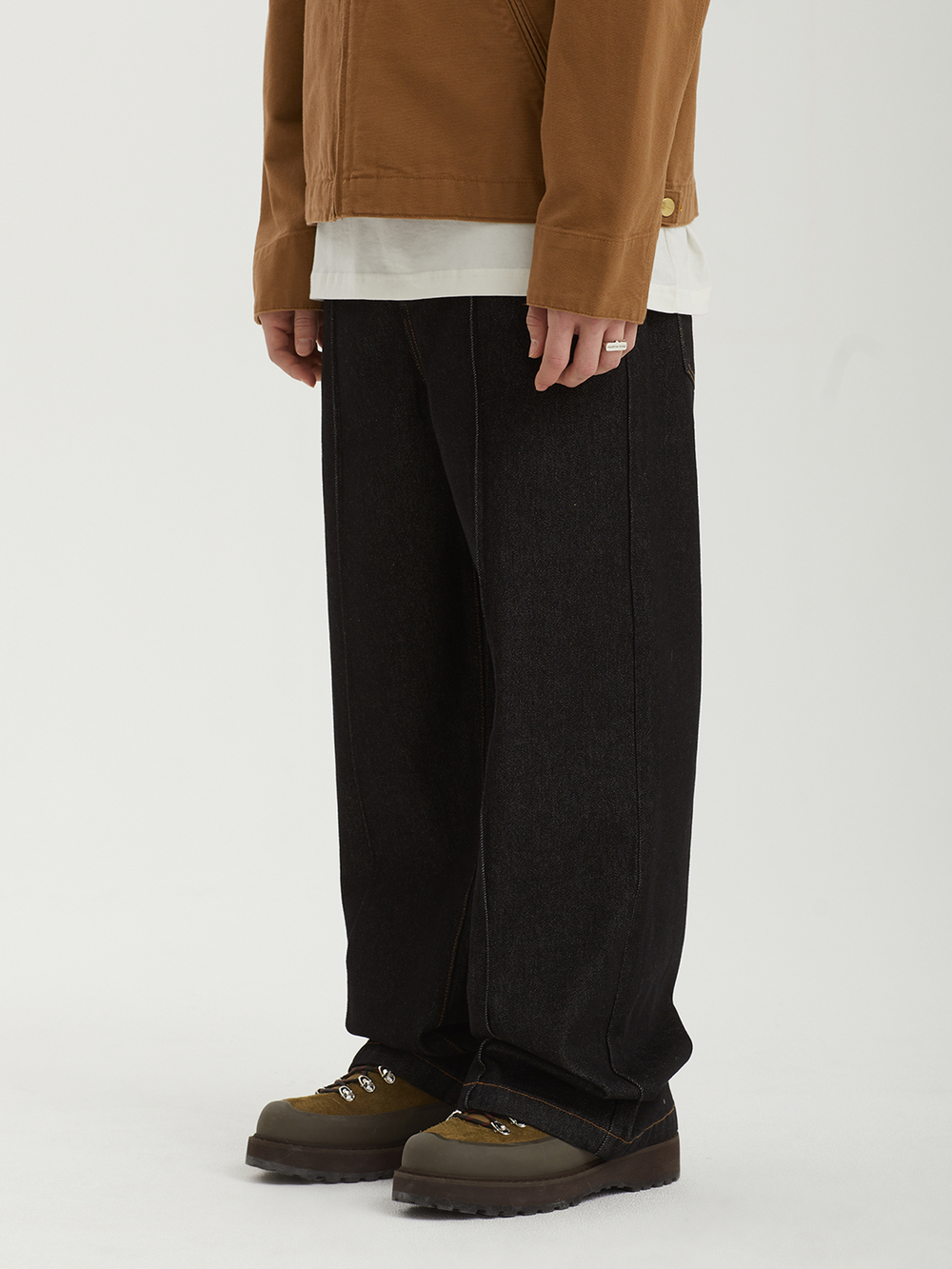 Женские Джинсы Outcast Pintuck Wide