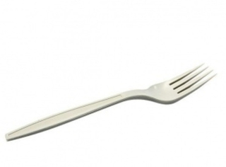 БИО Вилка одноразовая ( БИОполимер) Крафт 173,5 мм / 6шт