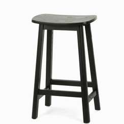 Полубарный стул Sed 66 см, черный