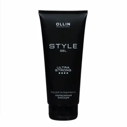 Гель для укладки волос ультрасильной фиксации OLLIN STYLE 200 мл
