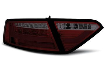 Задние фонари red smoke led bar для Audi A5 coupe