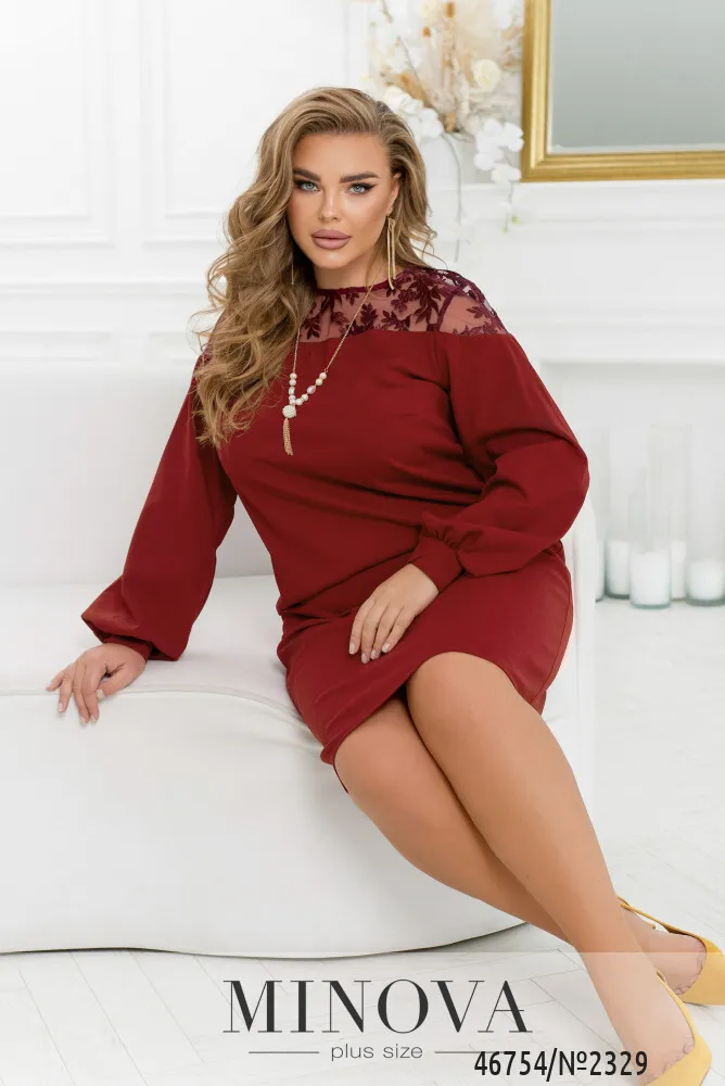 Платье 2329-марсала Minova