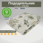 Пододеяльник 2 спальный 175х210 Хлопок, Бязь Деревья