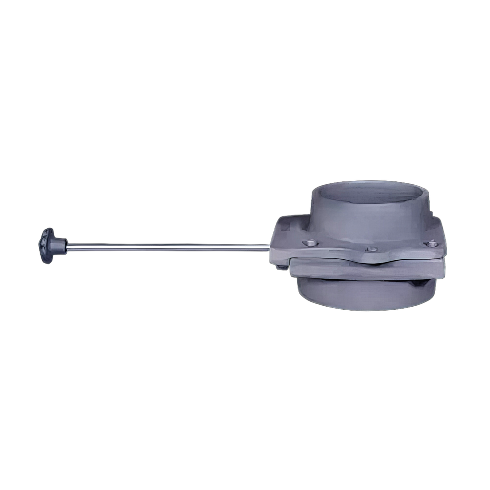 Чугунный шиберный блок D130
