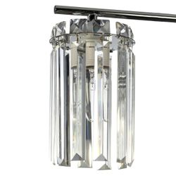 Citilux AXIS CL313281 Люстра хрустальная потолочная Хром