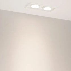 Светильник MS-VORTEX-BUILT-S210x117-2x20W Day4000 (WH-WH, 20 deg, 230V) (Arlight, IP20 Металл, 5 лет) 057769