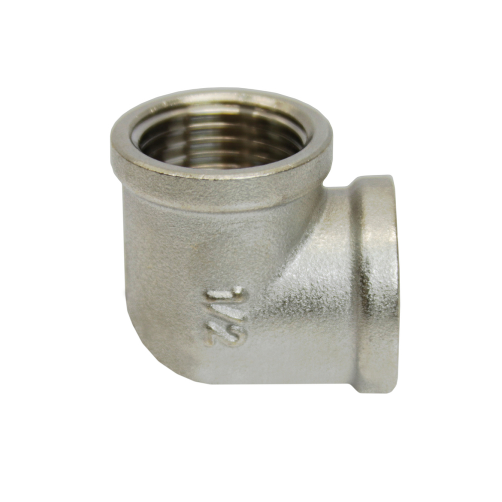 Уголок 1/2'' вн/вн никель