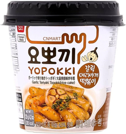 Токпокки Yopokki рисовые клецки с соусом терияки-чеснок 120 г