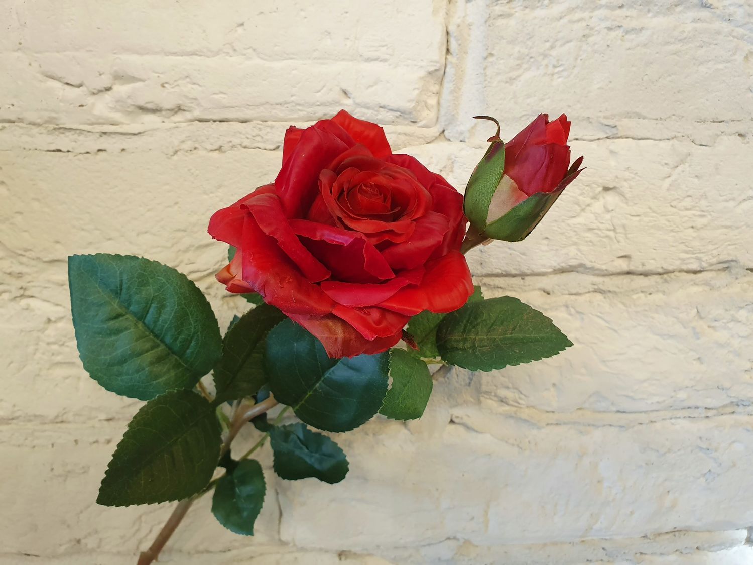 роза, 44см , цвет красный