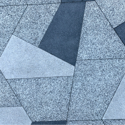 Тротуарная плитка ОРИГАМИ - Стоунмикс Белый, комплект из 6 видов плит