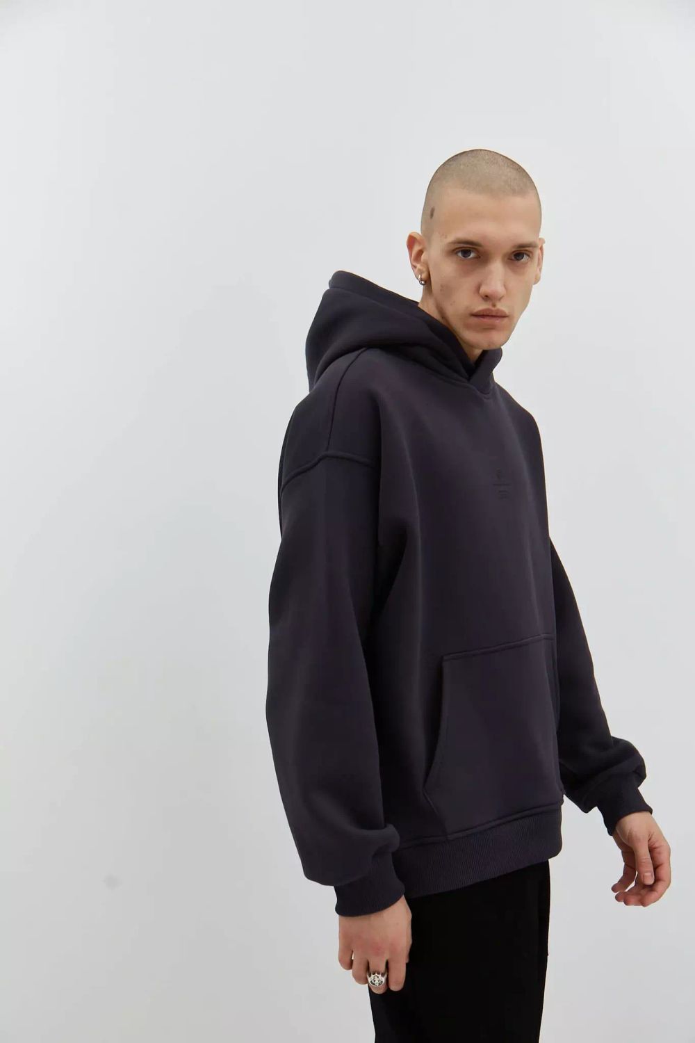 Худи Miracle Apparel Base Minimal Темно-серый