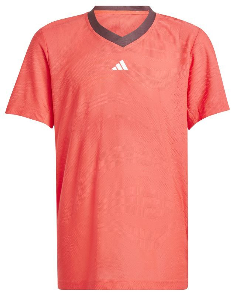 Детская теннисная футболка Adidas Boys Tennis Pro Climacool - Red
