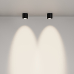 Накладной светодиодный светильник Maytoni Lens C217CL-15W4K-B