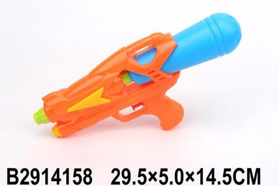 Водный пистолет 29,5см. микс, пакет 303