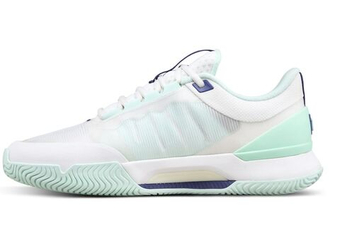 Женские Кроссовки теннисные Wilson Intrigue Tour - white/bay/skipper blue