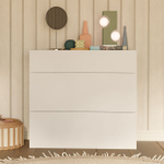 Комод, 72х31х70, Оланд, с ящиками, для одежды и игрушек, в прихожую и спальню, белый, Dipriz