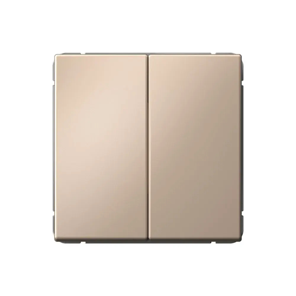 ARTGALLERY 2-клавишный ВЫКЛЮЧАТЕЛЬ, 10АХ, механизм, быстрозажим. клем., ПЕСОЧНЫЙ