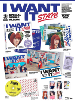 Альбом STAYC - I WANT IT Special Single Album 2 Version SET