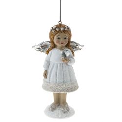 GAEM Фигурка декоративная подвесная "Ангел", L7 W5 H12 см, 2в.