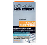 L'Oreal Paris Гель после бритья Men Expert Гидра Энергетик, ледяной эффект, 100 мл