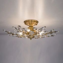 Citilux Серенада CL315183 Люстра хрустальная Бронза