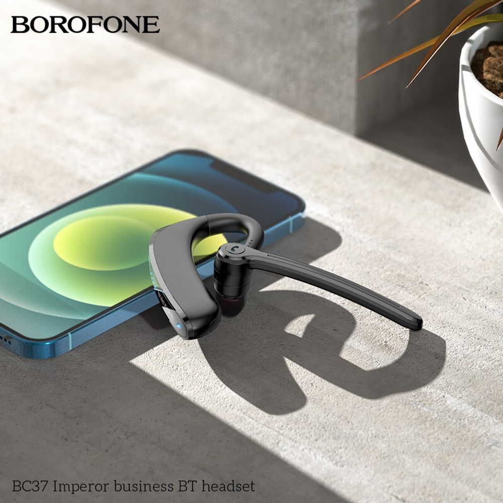 Гарнитура Bluetooth BOROFONE BC37 (черный)
