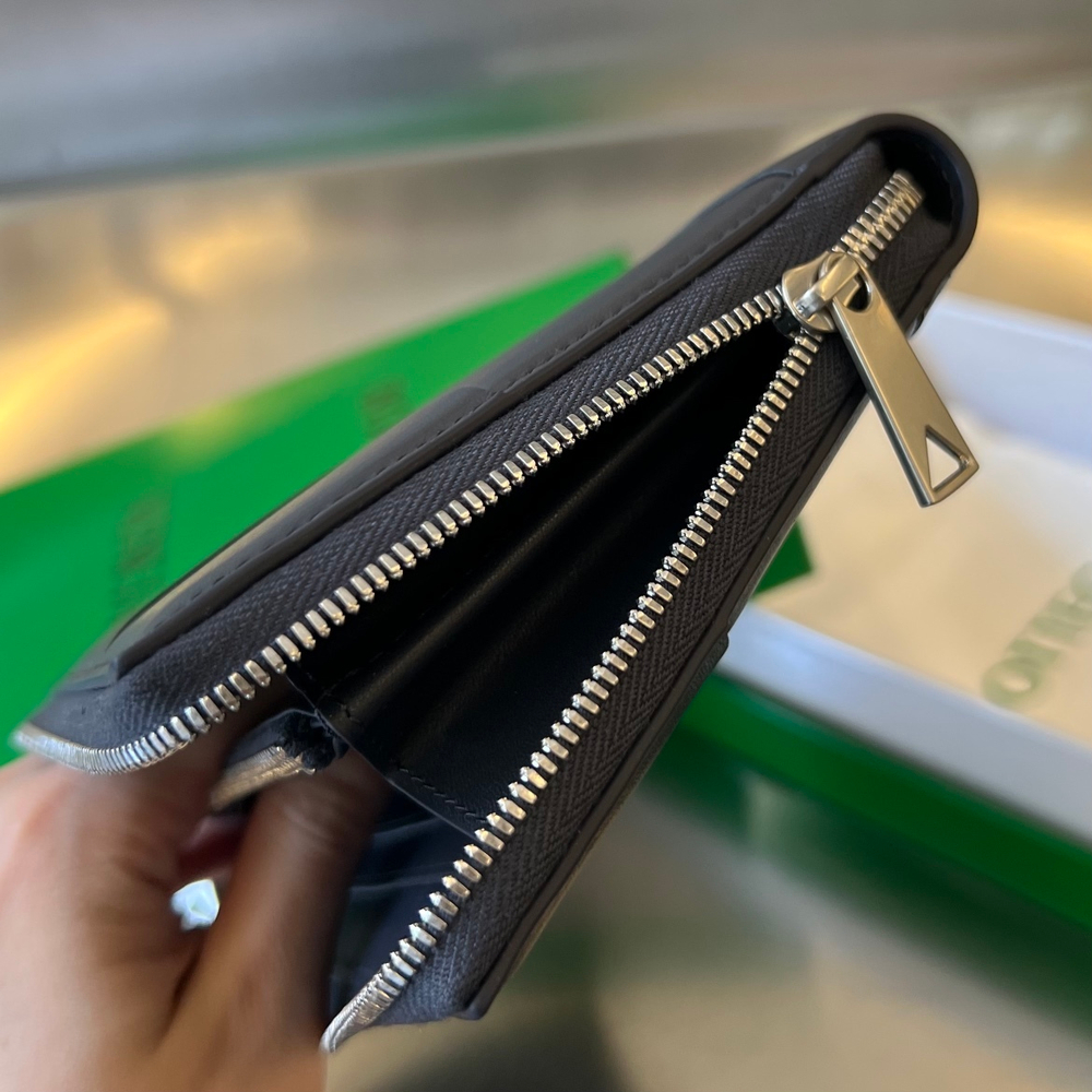 Bottega Veneta Cassette Zip Around Wallet