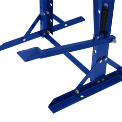 Пресс гидравлический 12 тонн, напольный, с педалью, цвет синий RAL 5005 ROSSVIK