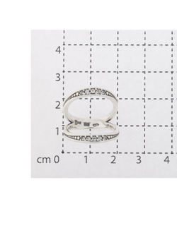 "Окера" кольцо в серебряном покрытии из коллекции "Момент" от Jenavi