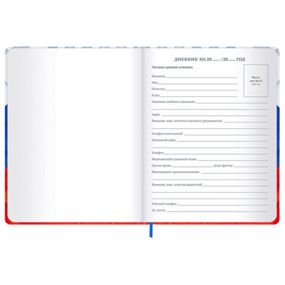 Дневник 1-11 класс 48 л., твердый, BRAUBERG, матовая ламинация, резинка, закладка-ляссе, с подсказом, "Герб", 107238