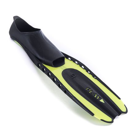 Ласты для плав. Salvas Play Fin, BA12840GGSTS,TPR и Technoflex, р.40-41, жёлтый