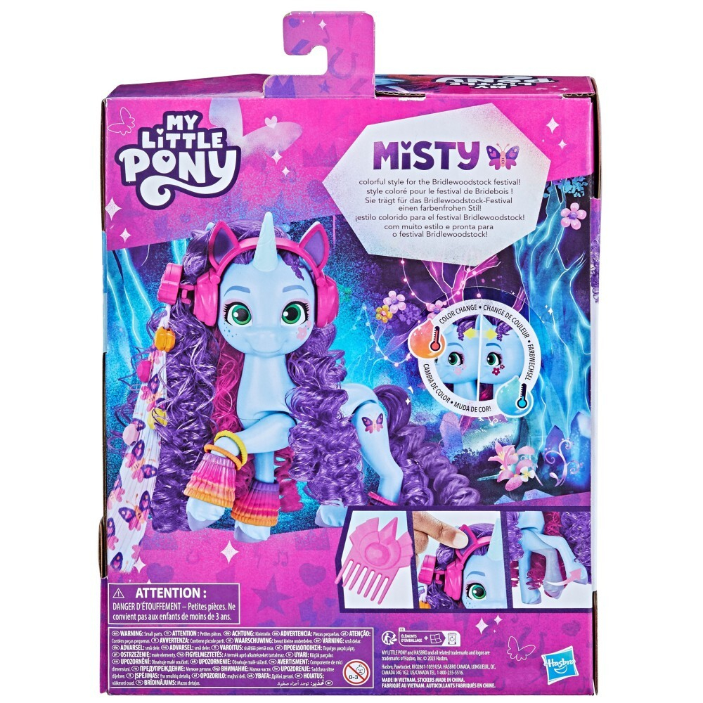 My Little Pony - пони Мисти Брайтдоун с укладкой волос F6454 / артикул   F6454  / GTIN 5010996104557