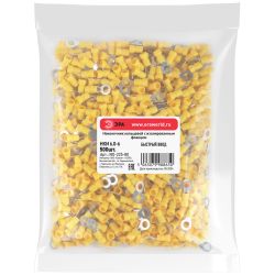 Наконечник кольцевой ЭРА NO-225-80 НКИ 6.0-6 с изолированным фланцем (упаковка 500 шт.) | Наконечники слаботочные