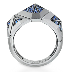 Кольцо с Сапфирами, R0191-3/8