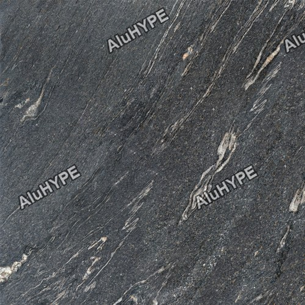 Алюминий рулонной окраски для фасада 1,5х1500х4000 покрытие PlastCover цвет 1441 Мрамор Палисандр AluHype