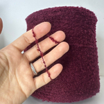 SHIRAZ BOUCLE - Ri.Go; 85% пух верблюжонок, 13% п/а, 2%эластан; 450м/100гр col. 181154, цвет: бордовый; S703