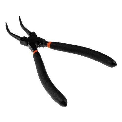 Съемник стопорных колец на сжим 175 мм Ермак изогнутые губки