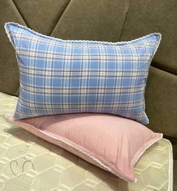 Наволочка  Клетка Муслин 50/70