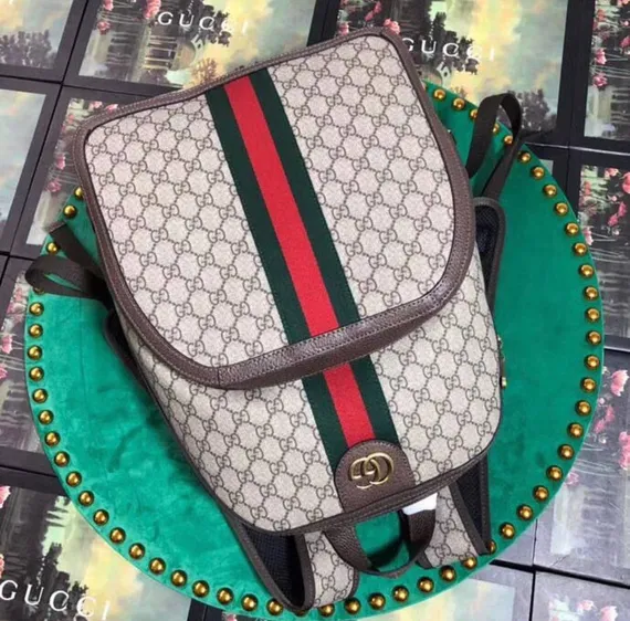 Рюкзак Gucci Ophidia Gg бежевый