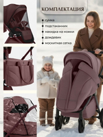 Коляска 3 в 1 Sweet Baby SBL Elegante Therma Colore + автокресло Premier Grey Mokka