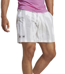 Теннисные шорты Adidas New York Printed Short - White