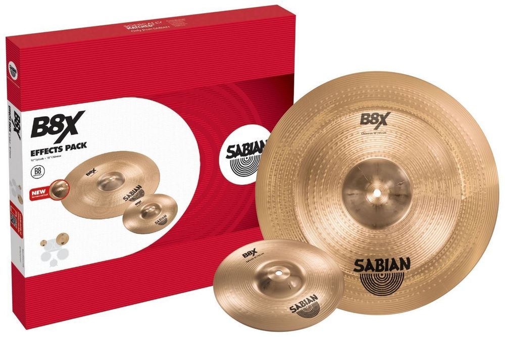 Набор тарелок (10&quot; Splash, 18&quot; Chinese) Sabian B8X Effects Pack